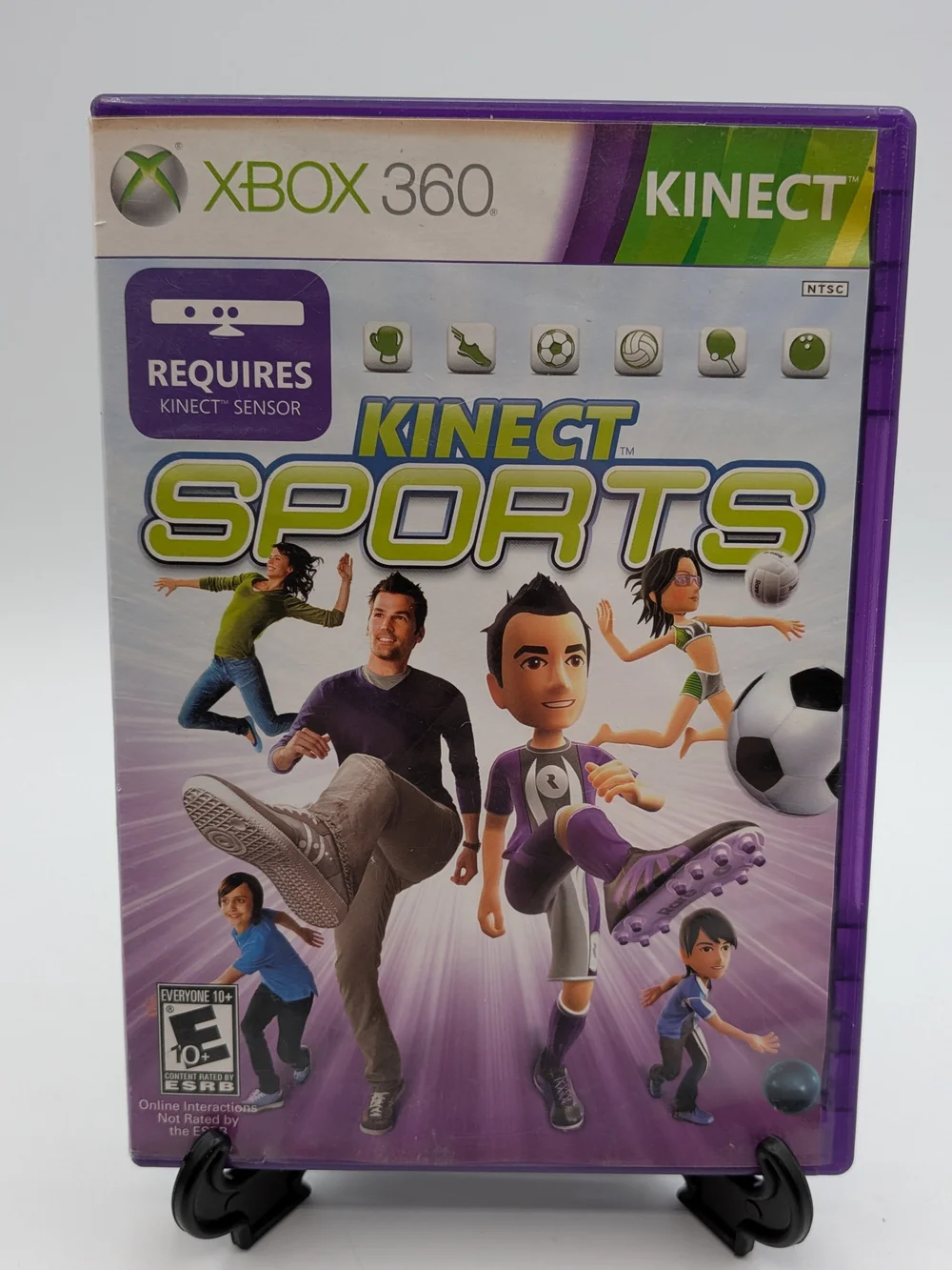 Xbox 360 - Kinect Sports & Adventure! & Zumba Core 3 Game Bundle